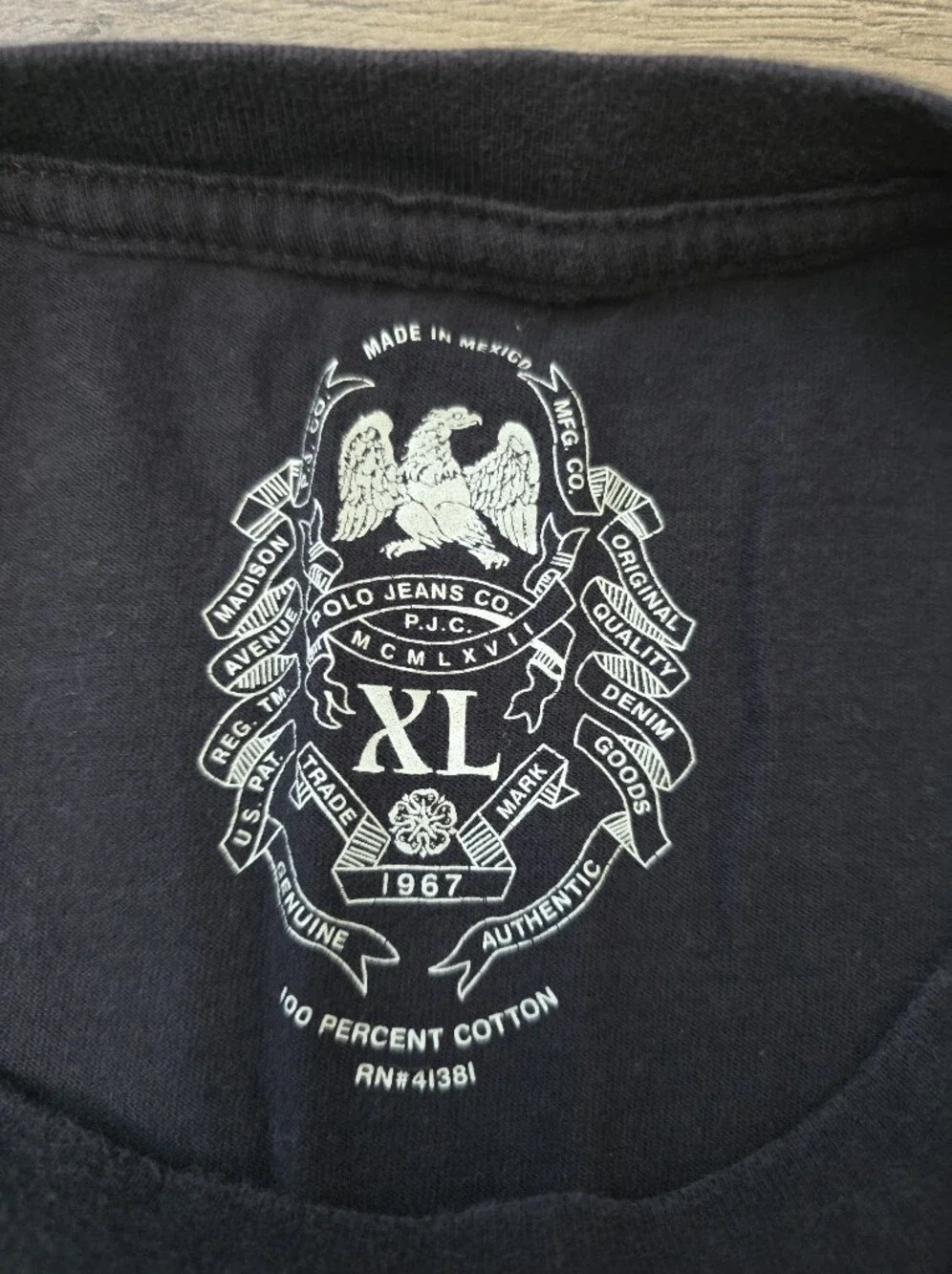Polo Ralph Lauren Long Sleeve Crew Neck Graphix Men's Size XL